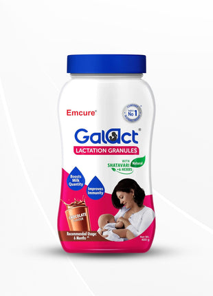 Galact Granules - Lactation Supplement with Shatavari - Chocolate flavour 400g
