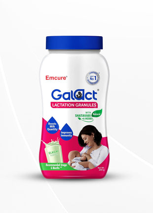 Galact Granules - Lactation Supplement with Shatavari - Elaichi flavour 200g