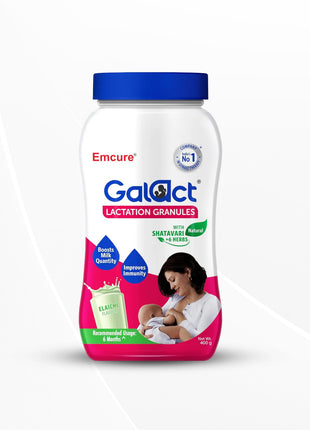 Galact Granules - Lactation Supplement with Shatavari - Elaichi flavour 400g