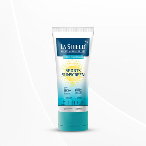 La Shield Mineral Sports Sunscreen Gel SPF 50 + | 100% Mineral sunscreen, 50g