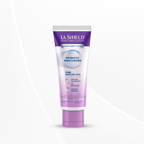 La Shield Probiotic Moisturizing lotion | Intense Body Lotion | 72 HR Hydration | Soft & Supple skin 200ml