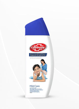 LIFEBUOY BODY WASH MILD CARE | Gentle Milk Cream Formula with Superior Germ Protection | 300 ML