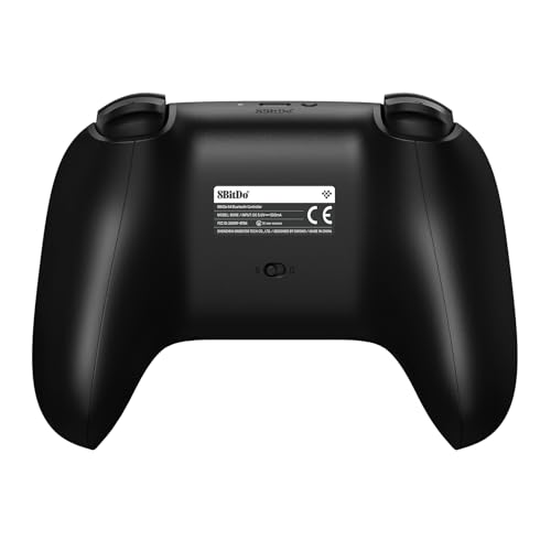 8Bitdo 64 Bluetooth Controller for Analogue 3D, Switch, Switch 2, Windows, and Android (Black)