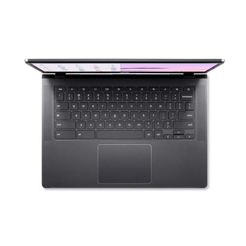 Acer Chromebook Plus 514 Laptop with Google AI – 14" Full HD 1920 x 1080 IPS Touch Display | Intel Core i3-N305 | 8GB LPDDR5 | 128GB SSD | Wi-Fi 6E | FHD Camera | Chrome OS | CB514-4HT-375Z
