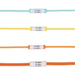 Panduit NWSLC-7Y Sleeve, Duples Cable Id, White, 3MM, 100PK