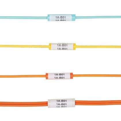 Panduit NWSLC-7Y Sleeve, Duples Cable Id, White, 3MM, 100PK