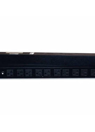 APC Rack Mount PDU, Basic 100V-120V/30A, (10) Outlets, 1U Horizontal Rackmount (AP9560)
