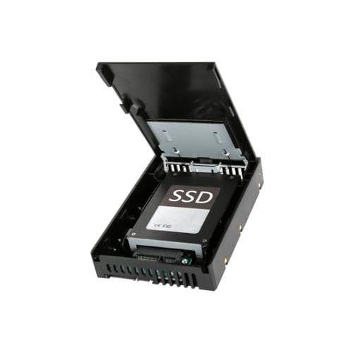 ICY DOCK 2.5 inch to 3.5 inch SATA Hard Drive/SSD Adapter Mounting Bracket for Internal 3.5" Drive Bay | EZConvert Lite MB882SP-1S-1B