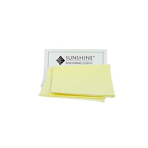 3 Sunshine Polishing Cloths for Sterling Silver, Gold, Brass and Copper Jewelry Polishing Cloth
