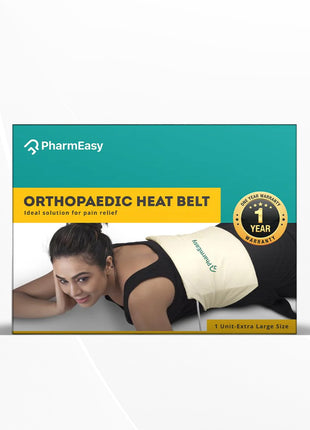PharmEasy Electric Heating Pad- Extra Large Size for Back Pain Relief | With Temperature Controller