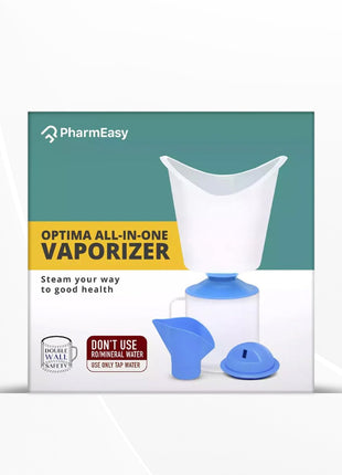 PharmEasy Optima 3 in 1 Vaporizer Steamer for Cold & Cough Face Mist vaporiser Inhaler