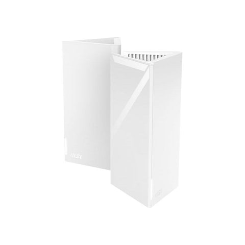 MSI Roamii BE Lite Mesh System - 2 Pack (WiFi 7, BE 5000, Up to 5,800 sq.ft. of Coverage, Supporting 120+ Devices, 2.5Gbps Ethernet Port, MU-MIMO MLO)
