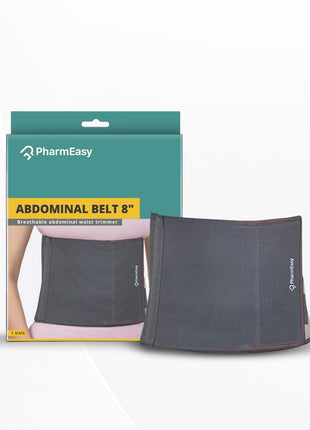 PharmEasy Postpartum Abdominal Binder Belt for Women & Men - Free Size