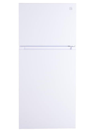 Kenmore 46-62312 30" Top Mount Refrigerator with Freezer - Adjustable Shelving, Humidity-Controlled Crispers, Optional Ice Maker, LED Lighting, ENERGY STAR Certified, 18.2 cu. ft. Capacity - White