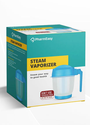 PharmEasy Steamer Vaporizer for Cold and Cough | Steam Inhaler Vaporiser