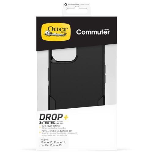 OtterBox Commuter Case for iPhone 15, Black