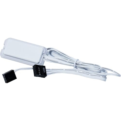 Lian Li UNI Fan SL LCD Wireless (Reverse Blade) 120mm ARGB Fan - Single Pack - 1.6" LCD - 2.4 GHz Wireless Signal for RGB & Fan Control - Controller NOT Included & Required - White(12RSLLCD1W1W)