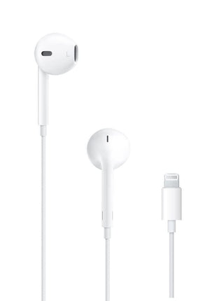 Apple EarPods Headphones with Lightning Connector, Wired Ear Buds for iPhone with Built-in Remote to Control Music, Phone Calls, and Volume
