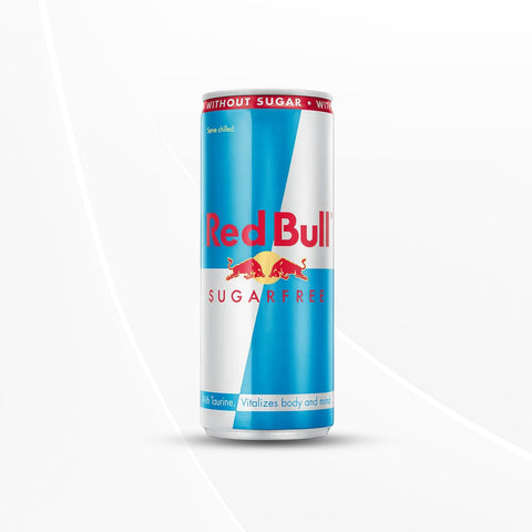 Red Bull Energy Drink, Sugar Free, 250 ml (Pack of 6)