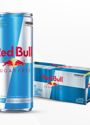 Red Bull Energy Drink, Sugarfree, 250 ml (24 Pack)