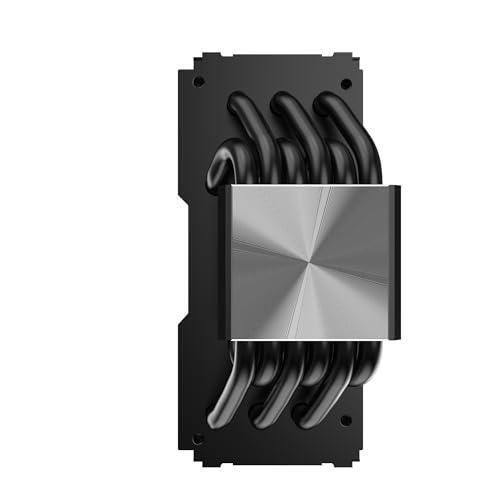Cooler Master Hyper 612 APEX CPU Air Cooler, Dual Mobius 120 PWM Fan, Superconductive Composite 6 Copper Heat Pipes, 159mm Tall, Sleek Top Cover, AMD Ryzen AM5|AM4, Intel LGA 1851|1700 Brackets