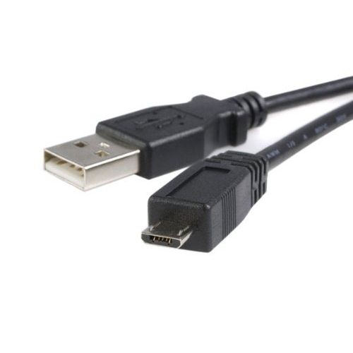 StarTech.com 6ft Micro USB Cable - A to Micro B - 6ft USB to Micro b - 6ft USB to Micro Cable - 6ft Micro USB Cable (UUSBHAUB6), Black