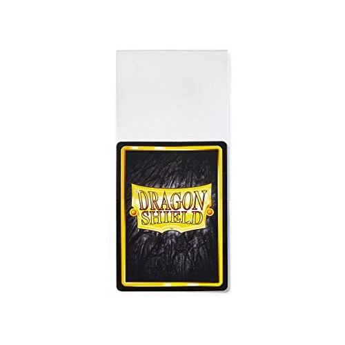 2 Packs Dragon Shield Inner Sleeve Clear Standard Size 100 ct Card Sleeves Individual Pack
