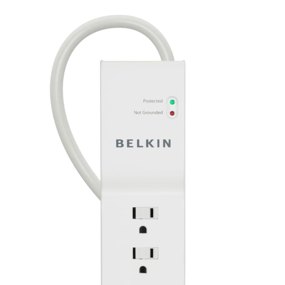 Belkin 7-Outlet Commercial Power Strip Surge Protector with 6ft Power Cord, 2160 Joules
