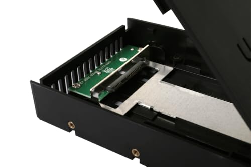 ICY DOCK 2.5 inch to 3.5 inch SATA Hard Drive/SSD Adapter Mounting Bracket for Internal 3.5" Drive Bay | EZConvert Lite MB882SP-1S-1B