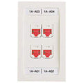 PANDUIT PSL-DCJB-BL-C (Price/PK of 100) RJ-45 Jack Block-Out Device; Accessory Type:RJ-45 Jack Block-Out Device; for USE with:RJ45 Jack; Product Range:-; Colour:Black ROHS Compliant: YES