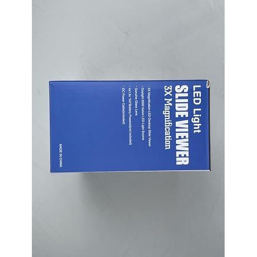 35mm Slide Viewer, Film Negative and Slide Viewer with 3X Magnification and LED Lighted Illuminated Viewing, USB Powered