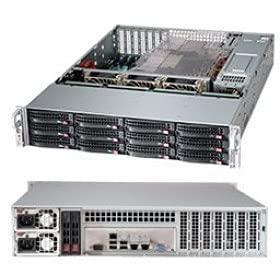 Supermicro 214881 Cs CSE-826BE1C4-R1K23LPB 2U 12x3.5Hs SAS SATA 1200 1000W Brown Box