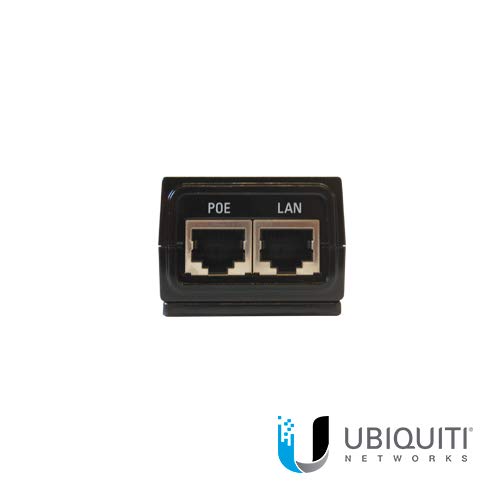 Ubiquiti Networks 24-Volt Dc 12W Poe Adapter, Max Surge Discharge 1500A Power - Protects Against ESD Events - Compatible with airGateway, (POE-24-12W)