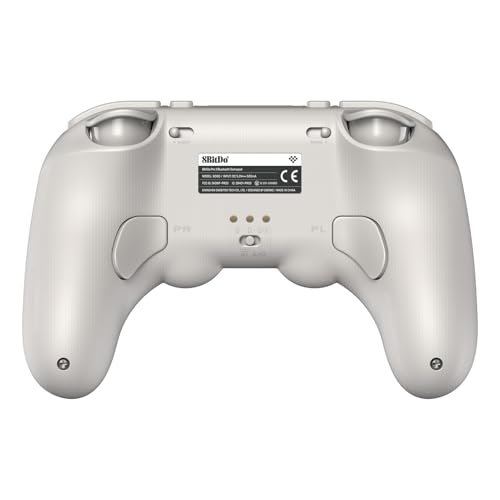 8BitDo Pro 3 Bluetooth Controller for Switch/Switch 2 – TMR Joysticks, Swappable ABXY Buttons, Pro Back Buttons, Charging Dock, Hall Effect Triggers, for Windows, Apple, SteamOS, Android - G Classic