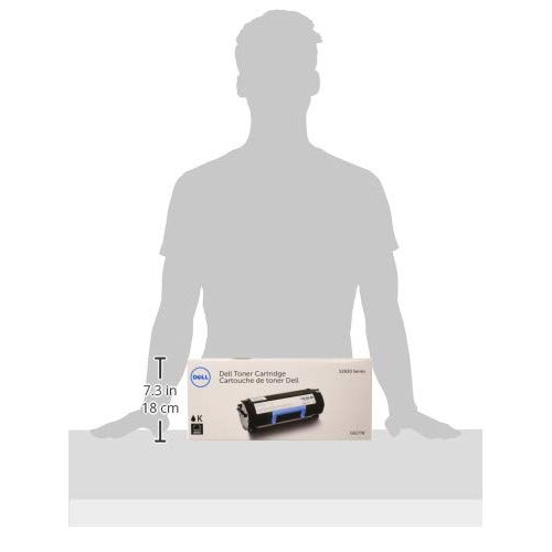 Dell Ggctw High-Yield Toner, 8,500 Page-Yield, Black
