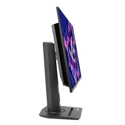 ASUS ROG Strix 26.5” 1440P QD-OLED Gaming Monitor (XG27ACDNG) -QHD (2560x1440), 360Hz, 0.03ms, Custom Heatsink, OLED Care+, G-SYNC Compatible, 99% DCI-P3, DisplayWidget, AI Gaming, 3yr Warranty