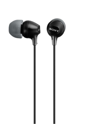 Sony MDREX15LP in-Ear Earbud Headphones, Black, Model Number: MDREX15LP/B