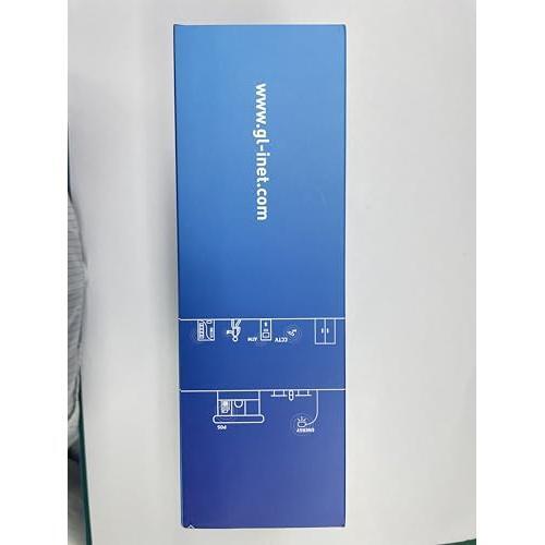 GL.iNet GL-X3000 (Spitz AX) Cellular Gateway 5G Router for House & RV, Wi-Fi 6, Detachable Antennas, Dual-SIM, T-Mobile & AT&T IoT Device Certified, Family/Rural Area/Road Trips (Free 10GB SIM Card)