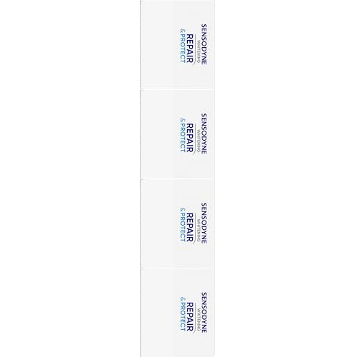 Sensodyne Repair and Protect Whitening Toothpaste, Toothpaste for Sensitive Teeth and Cavity Prevention, 3.4 oz (Pack of 4)