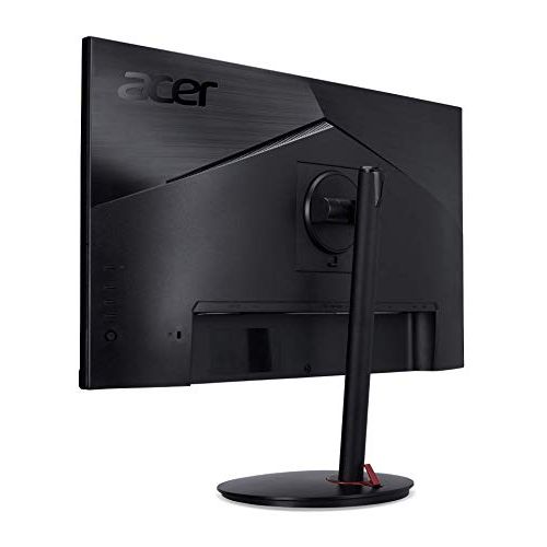 Acer Nitro 27" WQHD 2560 x 1440 PC Gaming IPS Monitor | AMD FreeSync Premium Up to 180Hz Refresh 0.5ms DCI-P3 95% 1 Display Port 1.2 & 2 HDMI 2.0 XV271U M3bmiiprx,Black