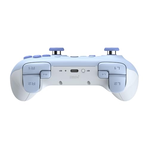 8BitDo Ultimate 2C Bluetooth Controller for Switch/Switch 2, Wireless Controller with 6-Axis Motion Control, Rumble Vibration, Refined D-Pad and Bumpers, and Hall Effect Joysticks (Blue)