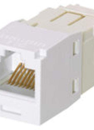 PANDUIT CJ688TGWH PANDUIT CJ688TGWH 1-Port MOD Jack IDC 8W8P UTPT568A/B CAT6 IP5 Mini-COMGIGA-TX White ROHS