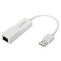 Edimax USB 2.0 Fast Ethernet LAN Adapter, USB to RJ45 100Mbps Network LAN Converter, Plug and Play, Windows, MacBook Pro/Air and More, EU-4208, White