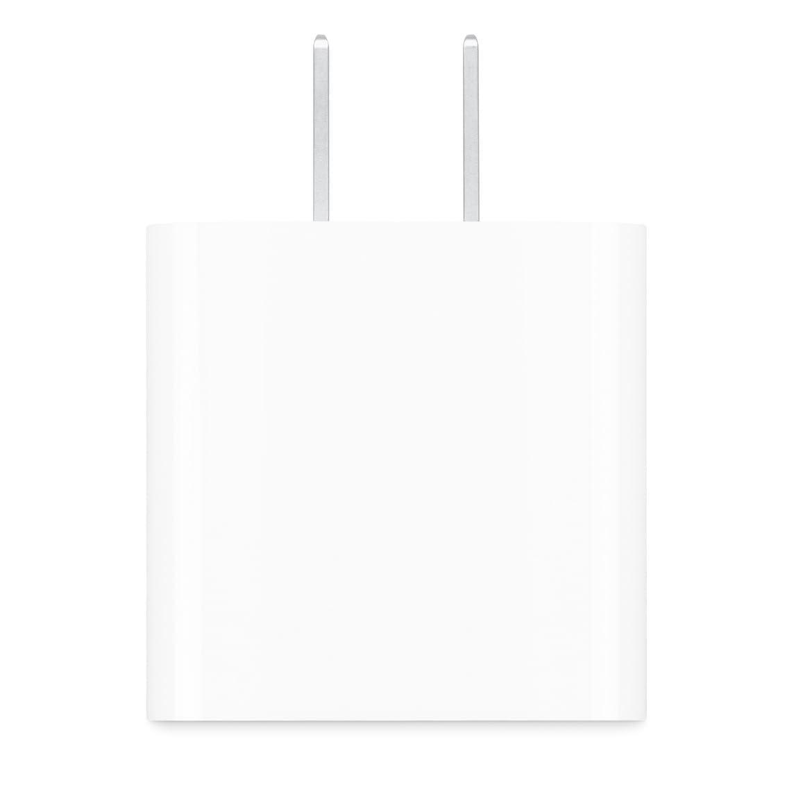 Apple 20W USB-C Compact Power Adapter: Fast and Convenient Charging, Type C Wall Charger