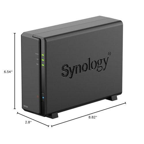 Synology 1-Bay DiskStation DS124 (Diskless) Black