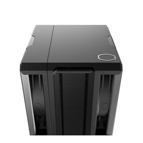 Cooler Master Hyper 612 APEX CPU Air Cooler, Dual Mobius 120 PWM Fan, Superconductive Composite 6 Copper Heat Pipes, 159mm Tall, Sleek Top Cover, AMD Ryzen AM5|AM4, Intel LGA 1851|1700 Brackets