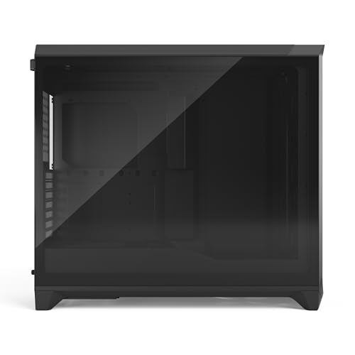 Fractal Design Meshify 3 XL Black RGB Tempered Glass Light Tint - High Airflow PC Gaming Case - Mesh Front Panel - Three ARGB Momentum 14 Gen 2 Fans Included - Spacious Interior - GPU up to 512mm