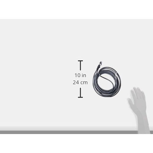 Tripp Lite Cat6 Gigabit Snagless Molded Patch Cable (RJ45 M/M) - Black, 25-ft.(N201-025-BK)