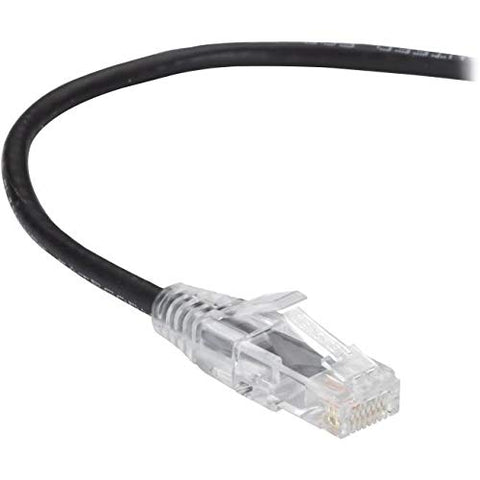 Black Box C6APC28-BK-07 Slim-Net CAT6A 28-AWG 500-MHz Stranded Ethernet Patch