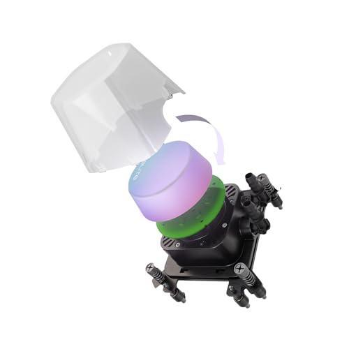 Design by Cooler Master 240 Elite Liquid White AIO CPU Liquid Cooler, R9|Ultra 7, Ceramic Bearing Pump, Translucent aRGB Cover, 240 Radiator, PWM Fans, AMD Ryzen AM5|4, Intel LGA 1851|1700 Platform